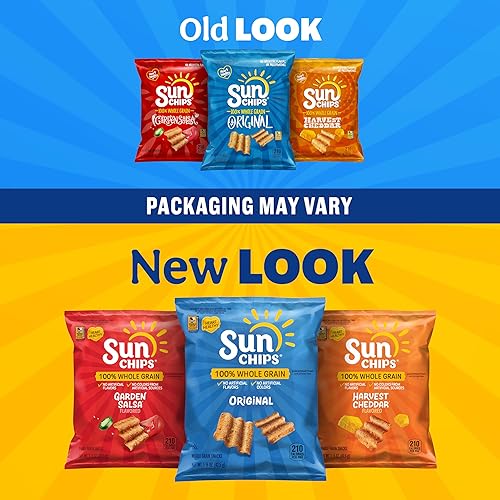 Miniatura 4 de SunChips - Snacks multicereal original, 1.5 onzas (paquete de 64 unidades)