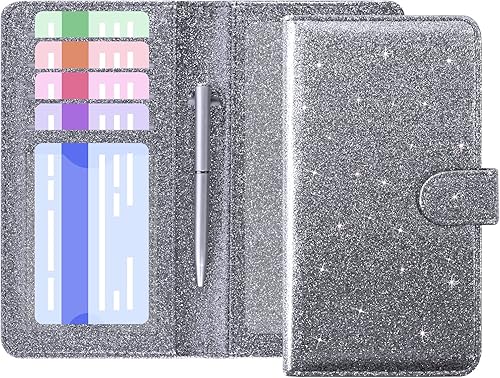 ACdream Checkbook Cover, Leather RFID Blocking Check Book Wallet