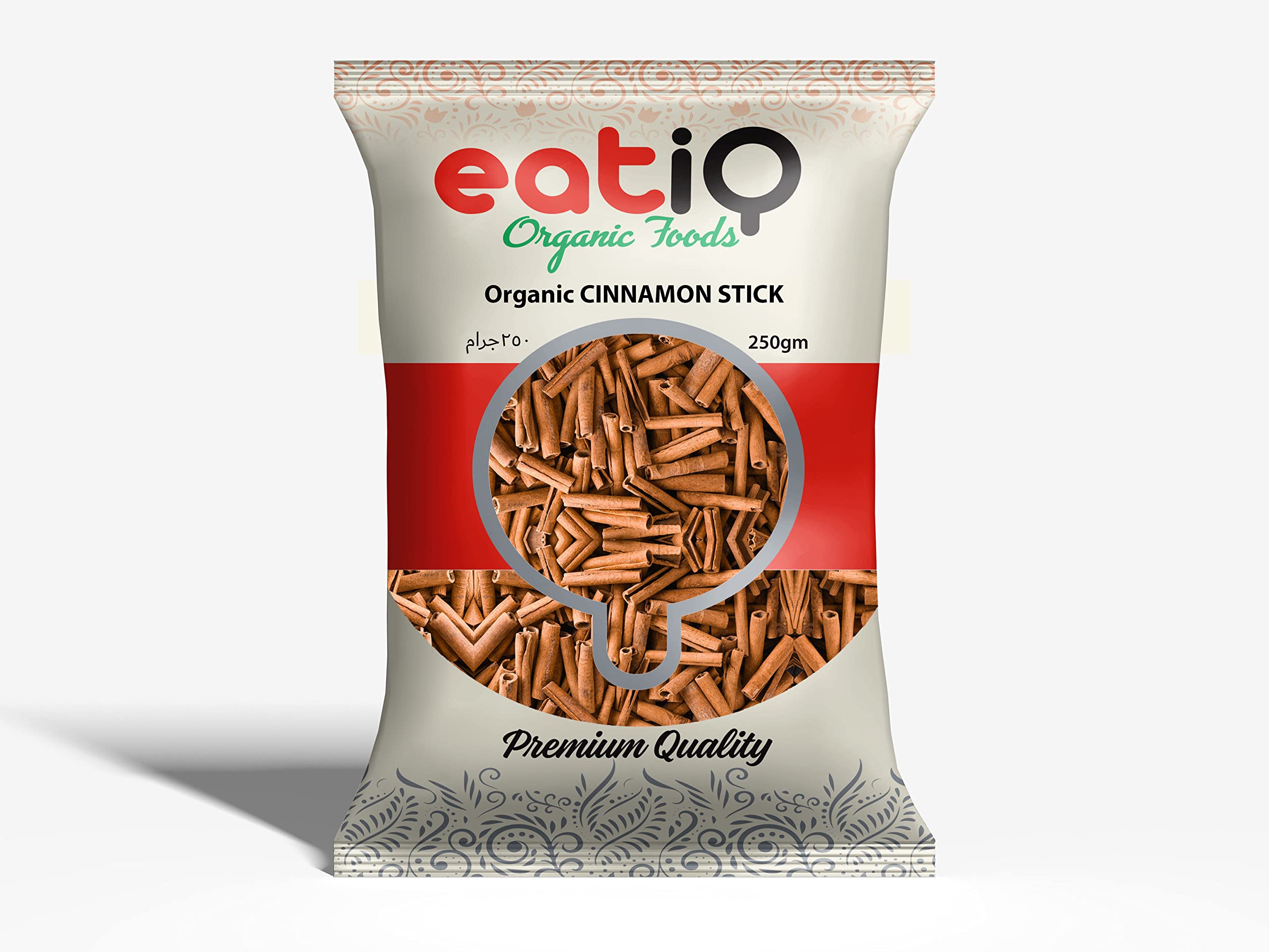 eatiQ Organic Foods - ORGANIC CINNAMON STICK - 250GM