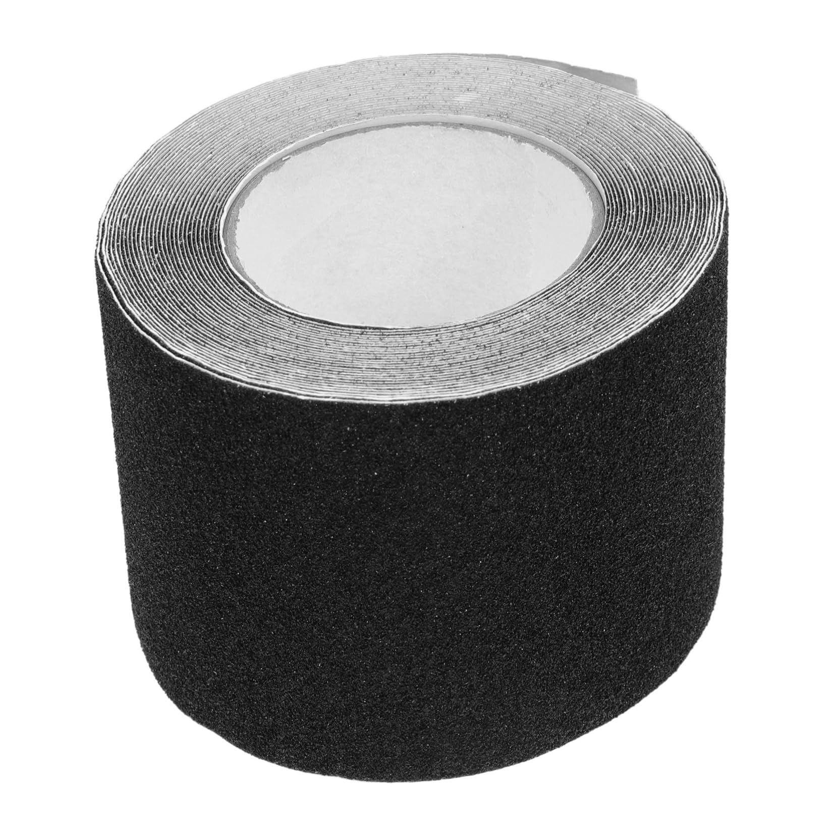 Nastro Antiscivolo Nero 1 Rotolo in Pvc, Striscia Adesiva