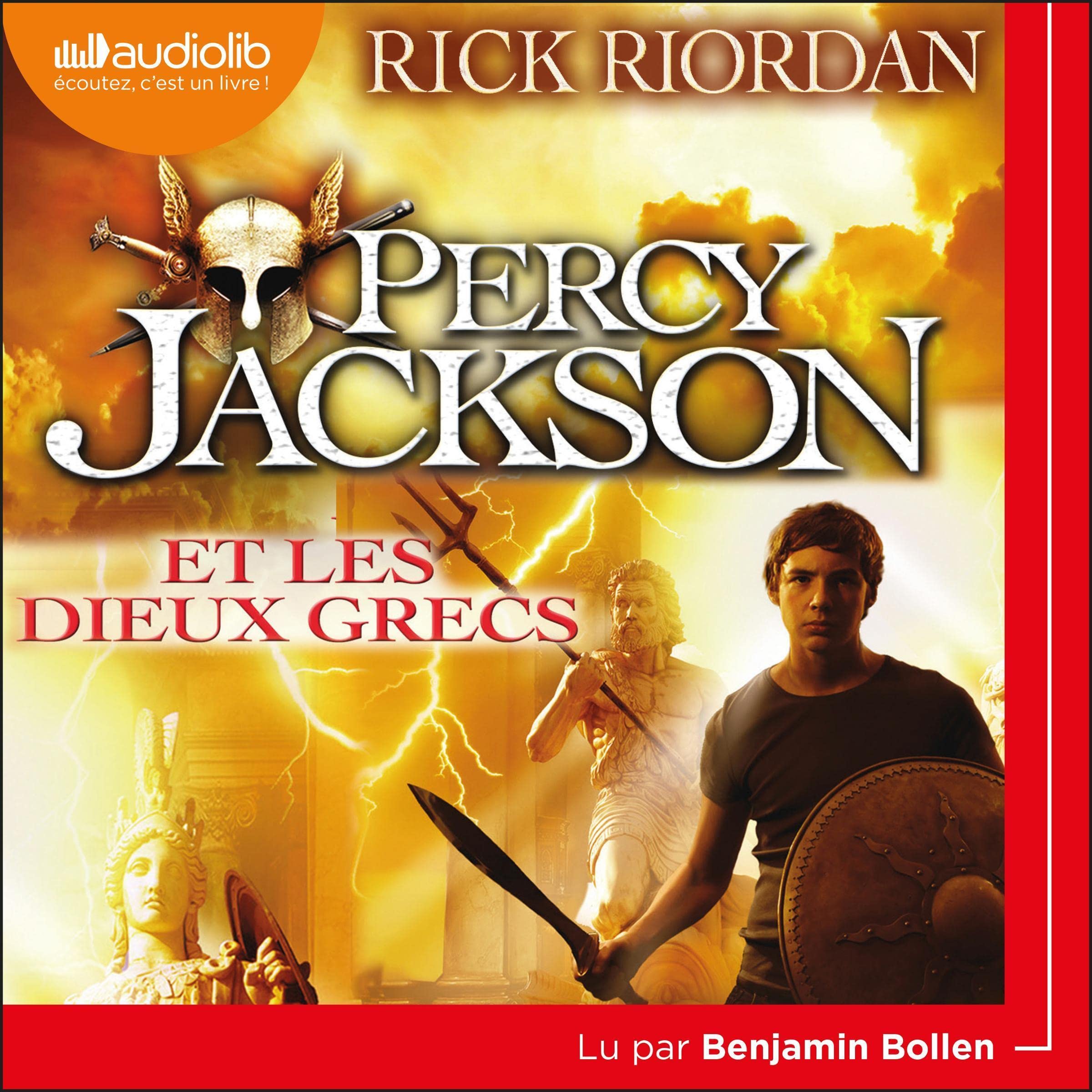 Cover art for Percy Jackson et les dieux grecs