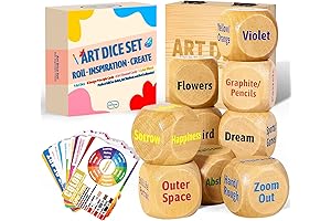 Art Dice Set for the Creative Connoisseur