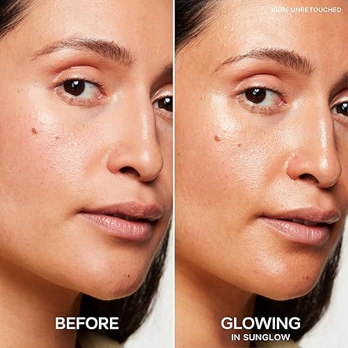 Miniatura 7 de Saie Glowy Super Gel Light Illuminator Duo - Luminizador para piel brillante, para usar solo o debajo del maquillaje, incluye el Shade Starglow y el