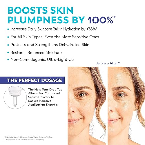 Miniatura 2 de Eau Thermale Jonzac Rehydrate - Suero hidratante orgánico de ácido hialurónico puro para la cara, hidratación 24 horas, regordeta y repara la piel