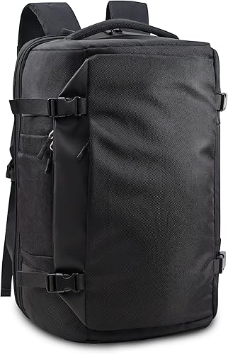 Mochila de viaje bolsa de viaje equipaje de mano mochila apto para portátil 17.3 Senderismo Vuelo de negocios Aprobado por avión Resistente al agua