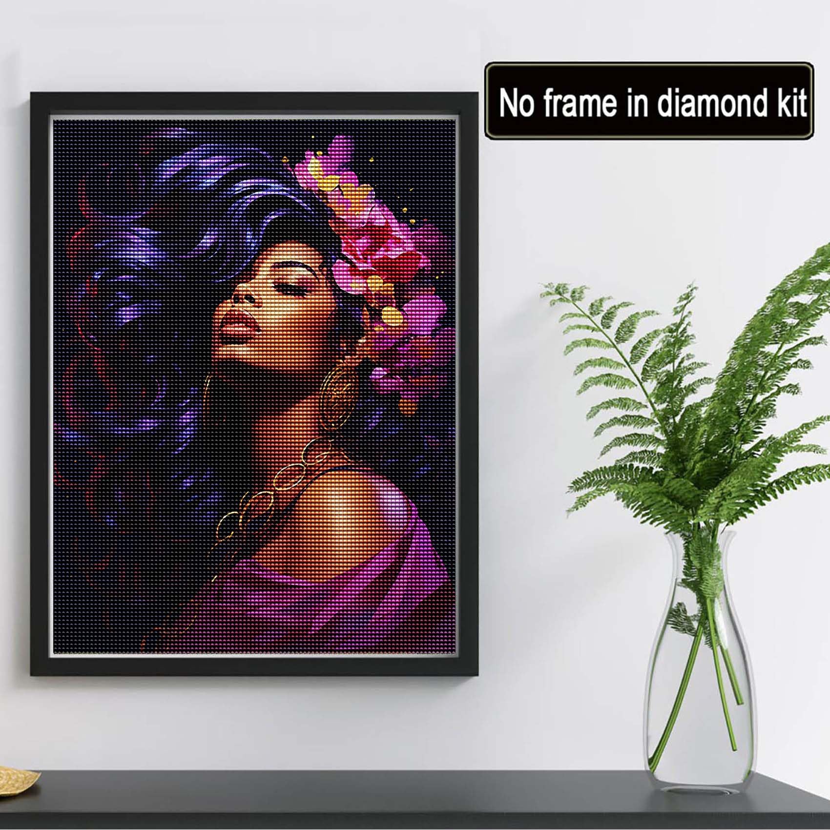 Kit Fai Da Te Reofrey DIY Occhio Diamond Painting Kit Trapano Completo Drill Kit Pittura Diamante