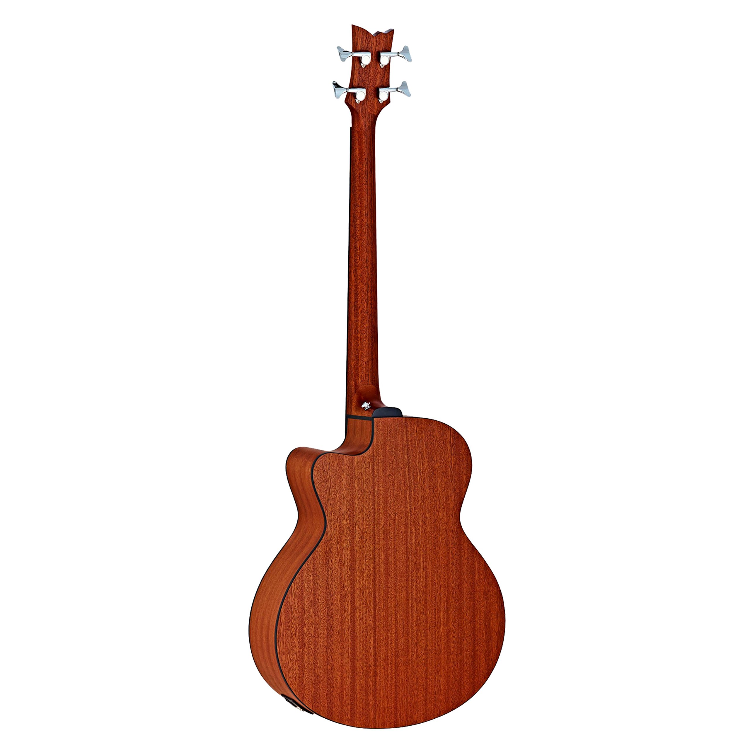 Ortega D538-4 4-Saiter Akustik Bass Deep Series Gitarre mit Preamp/Pickup, natur, jumbo