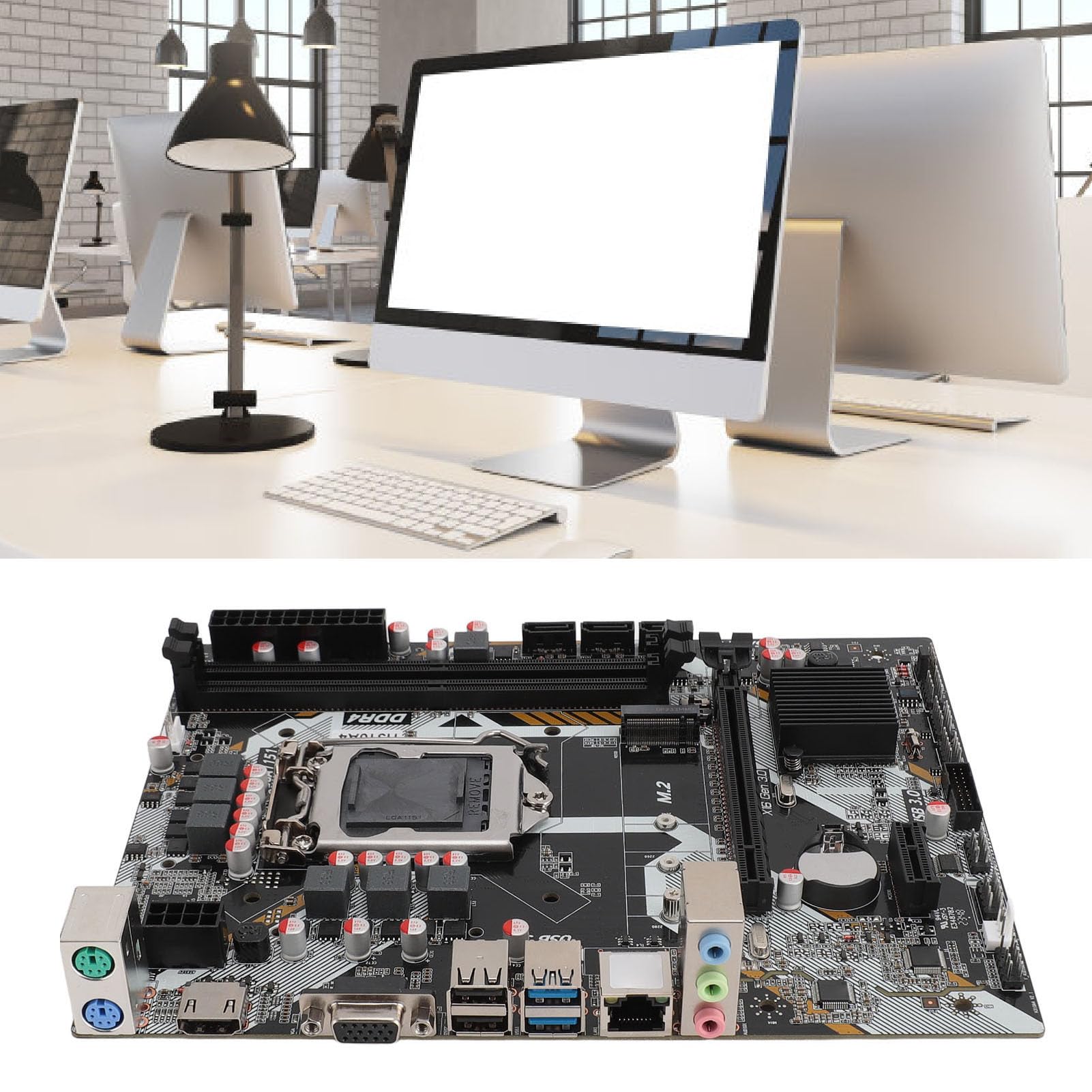 Amazon | H310A4 ATXコンピューターマザーボードデュアルチャンネル