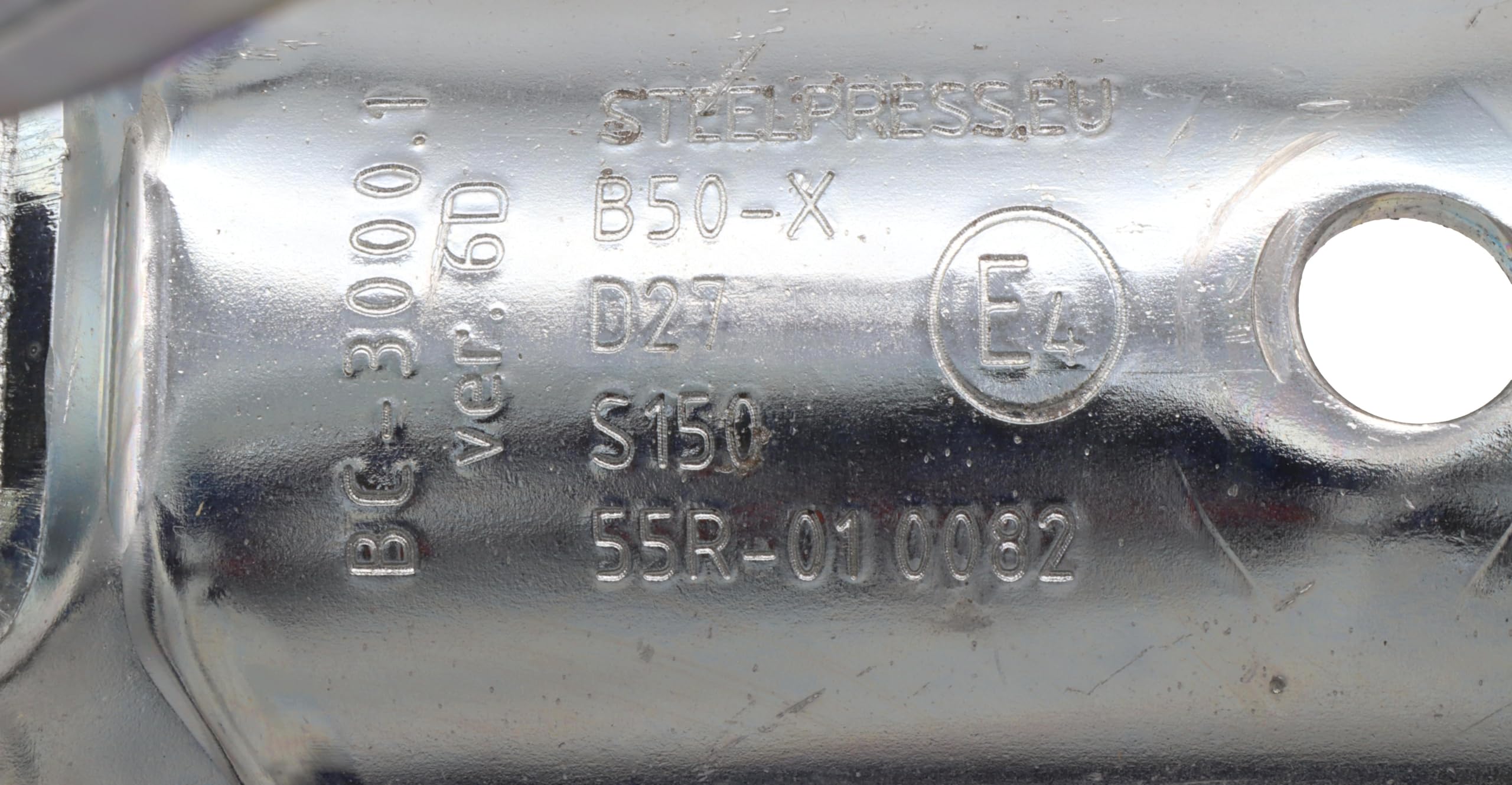 Sprzęgło kulowe SPP TYP BC 3000.1 wersja 6D do 3000 kg 50 mm rura okrągła otwór 12/12 mm pasuje do Alko AK270, Albe EM 220 R B, EM 300 R B