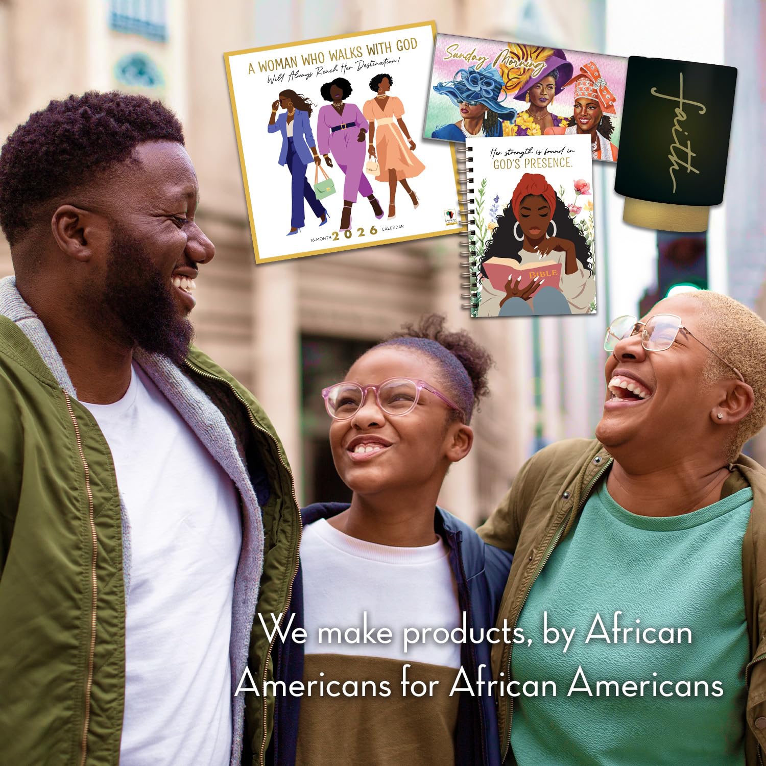 African American Expressions Calendarios de pared 2026 – Calendarios mensuales que celebran la cultura negra y la historia – Calendario colgante de 12 x 12 pulgadas – 16 meses (mujeres fenomenales)