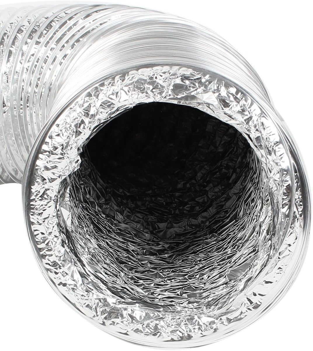 6 Inch x 30 Feet Aluminum Foil Air Duct Ventilation Pipe Exhaust Hose (id: 42c 8b1 1a1 9ac 69a