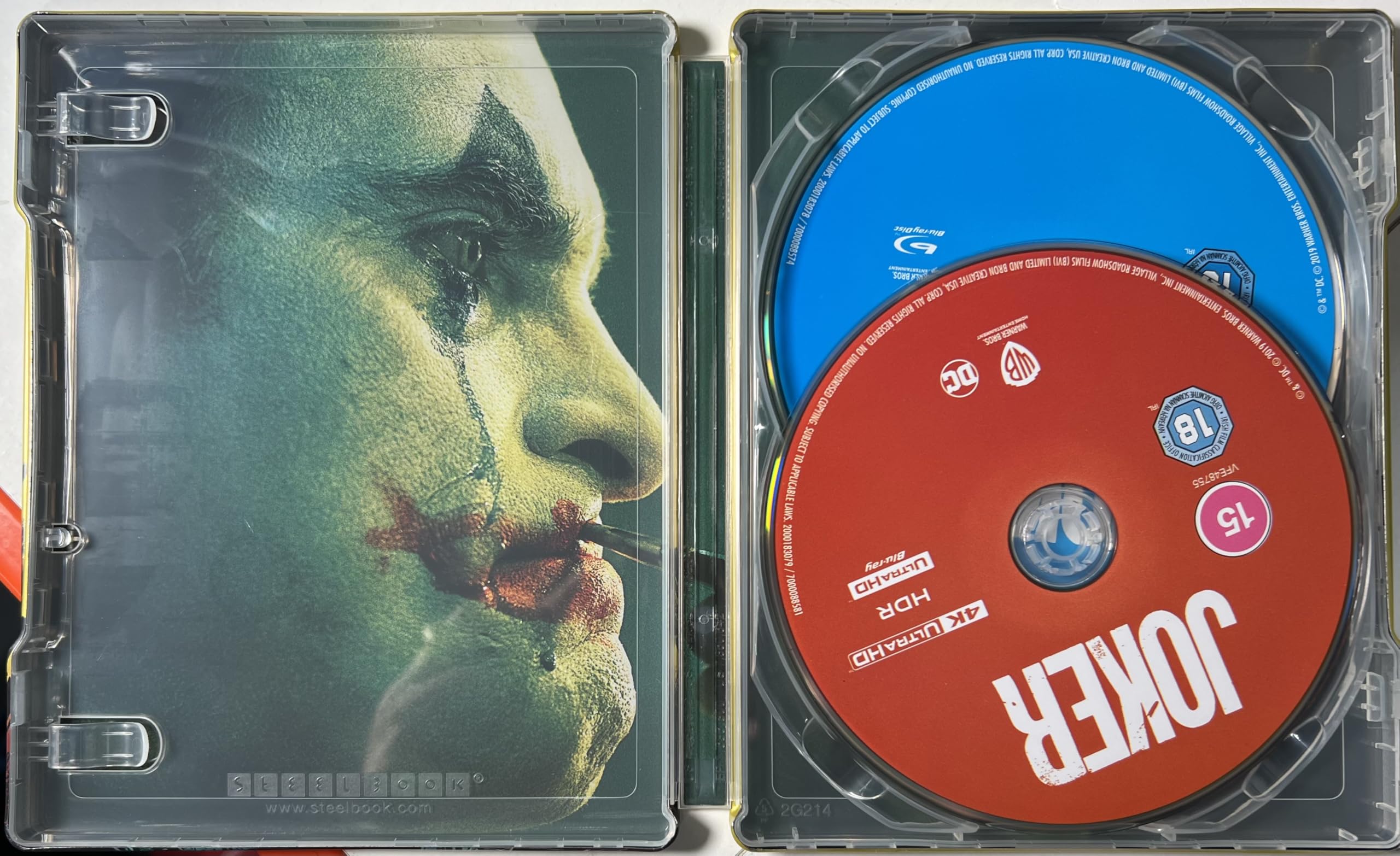 Joker / Joker : Folie Et Deux (4K / Blu ray 2-Film Steelbooks) Limited Edition - Region Free - Joaquin Phoenix , Lady Gaga , Todd Philips , Robert De Niro