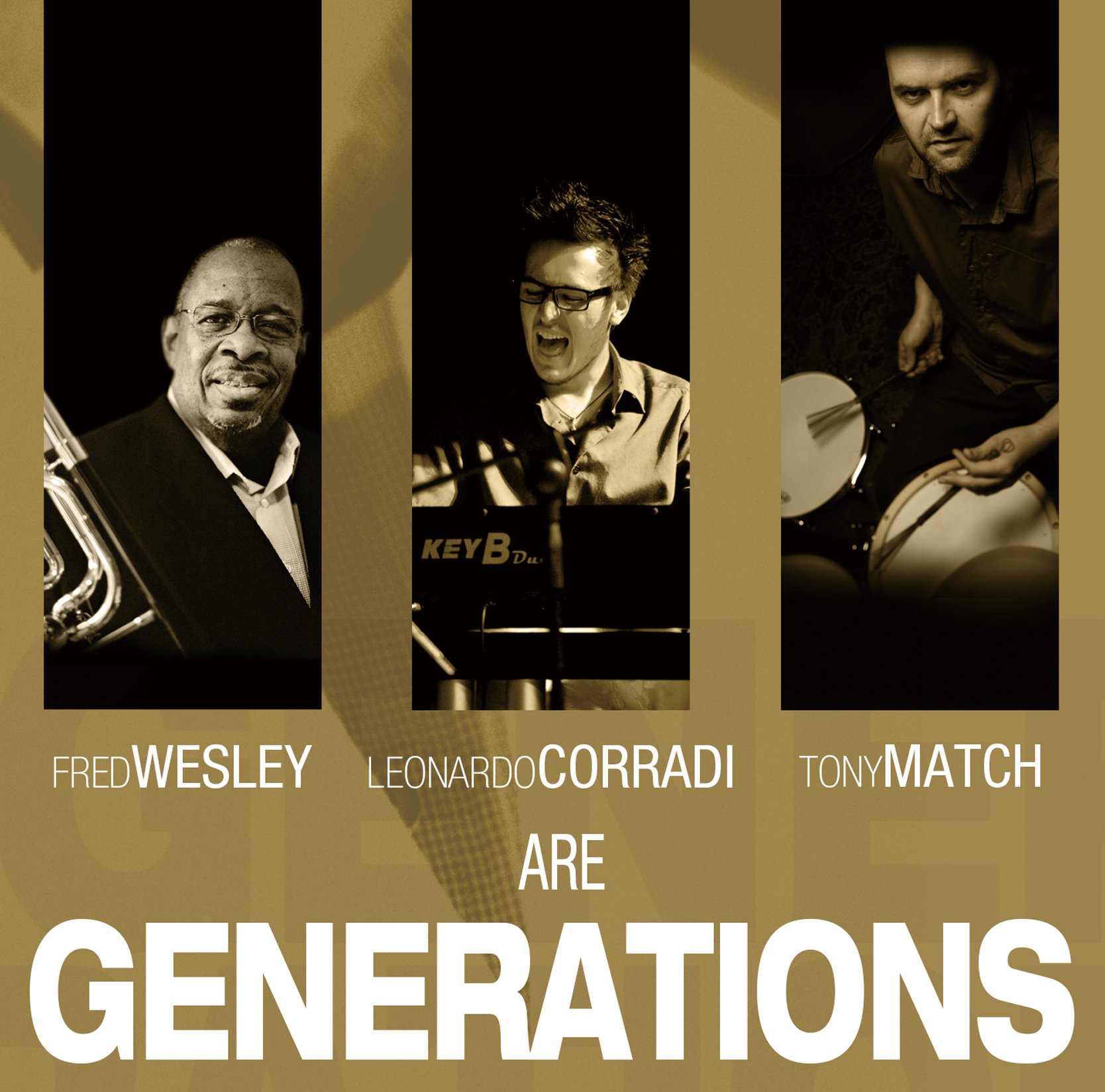 FRED WESLEY LEONARDO CORRADI TONY MATCH GENERAT - Fred Wesley Leonardo Corradi Tony Match Are Generations - CD