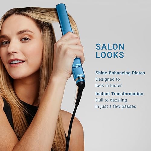 Miniatura 6 de 1" Ultra Thin Flat Iron, Hair Straightener, Shorter Plates