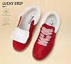 Mocasines forrados de piel para mujer LUCKY STEP, retro y casuales 7
