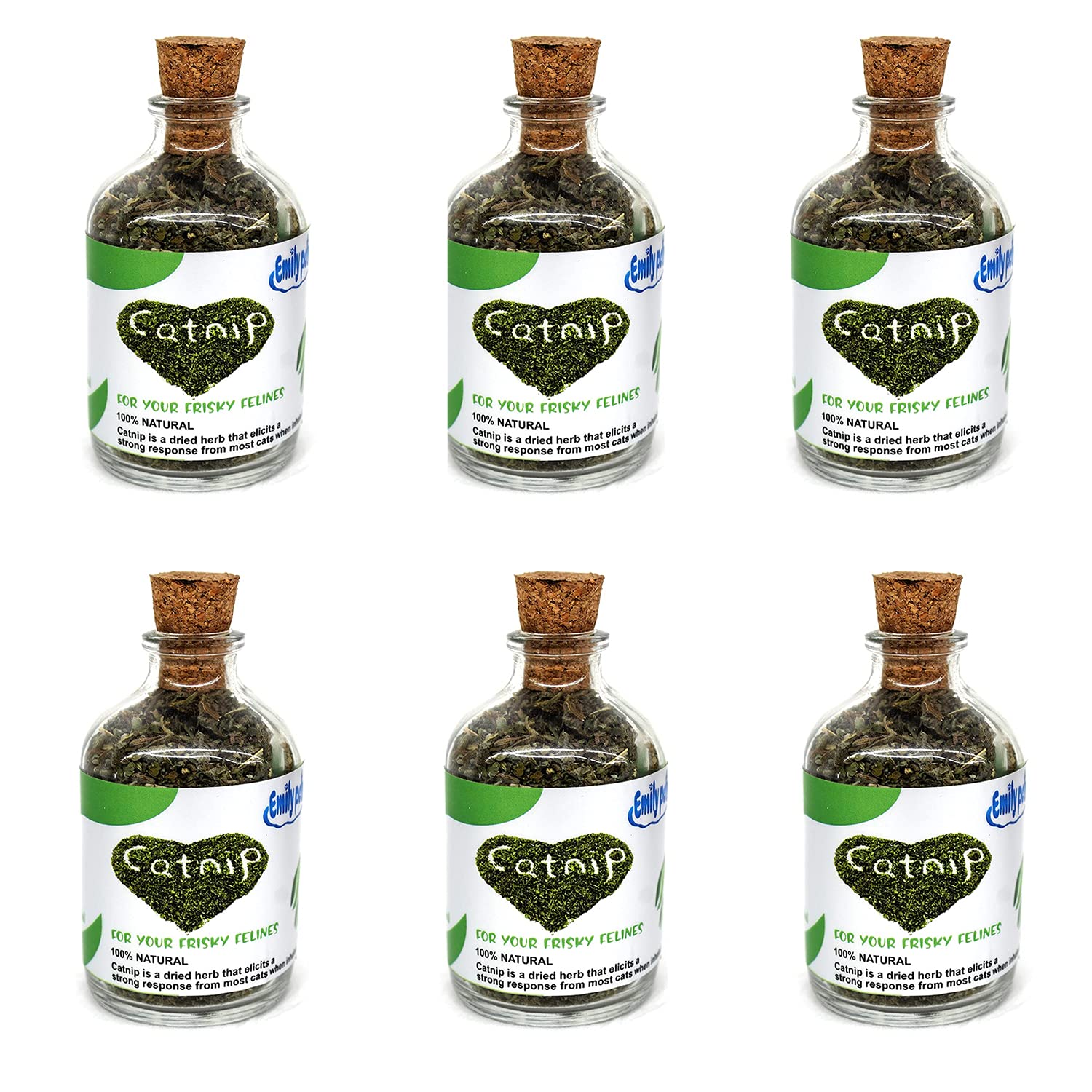 Emily Pets Natural Attractive Mint Fragrance Funny Playing Catnip Cats Natural Attractive Mint Pack of 6 (B09H728LPH) Amazon Price History, Amazon Price Tracker