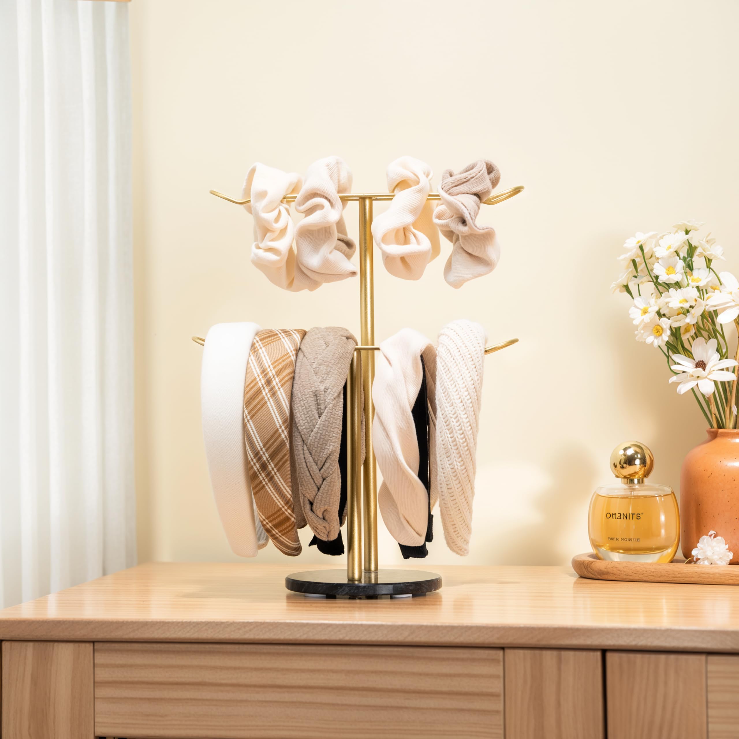 Amazon.com: Headband Holder Organizer Two-Tier with Marble 