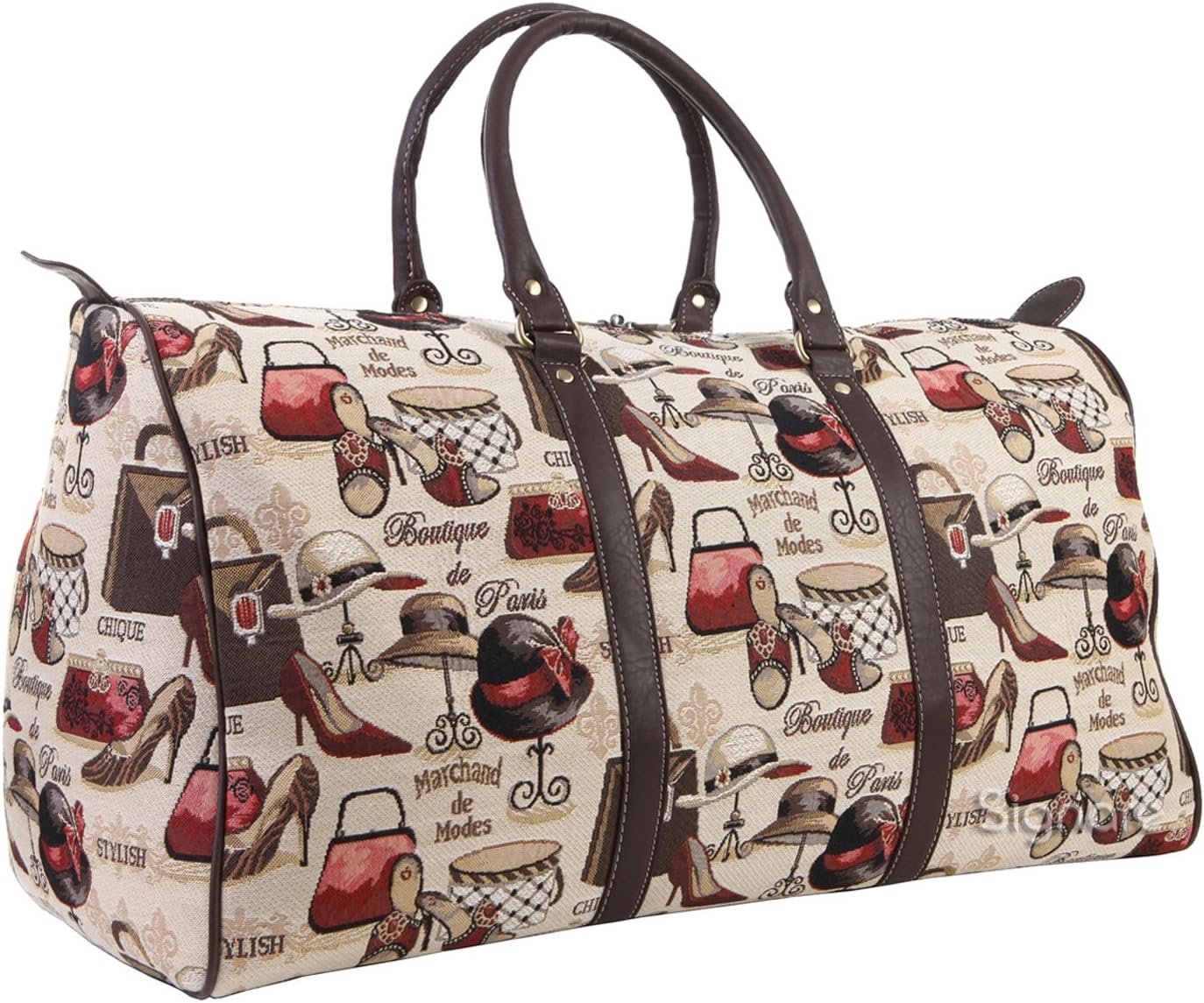 Signare 22" 45L (LARGE) ladies holdall bag/travel bag/weekend bag/cabin hand luggage/ London Boutique