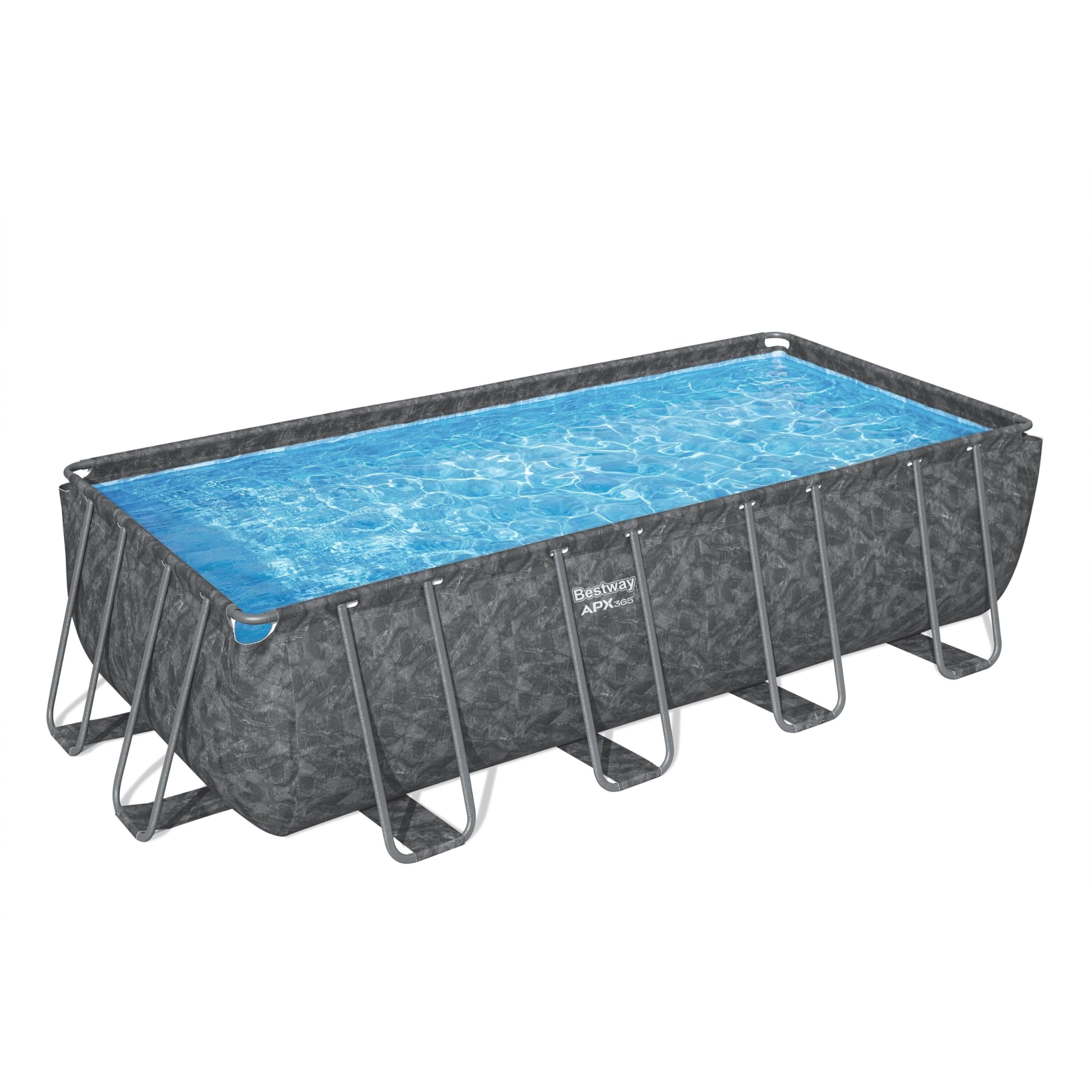 Bestway 561NJ Piscina base fuori terra APX 365 da 549x274x132 cm