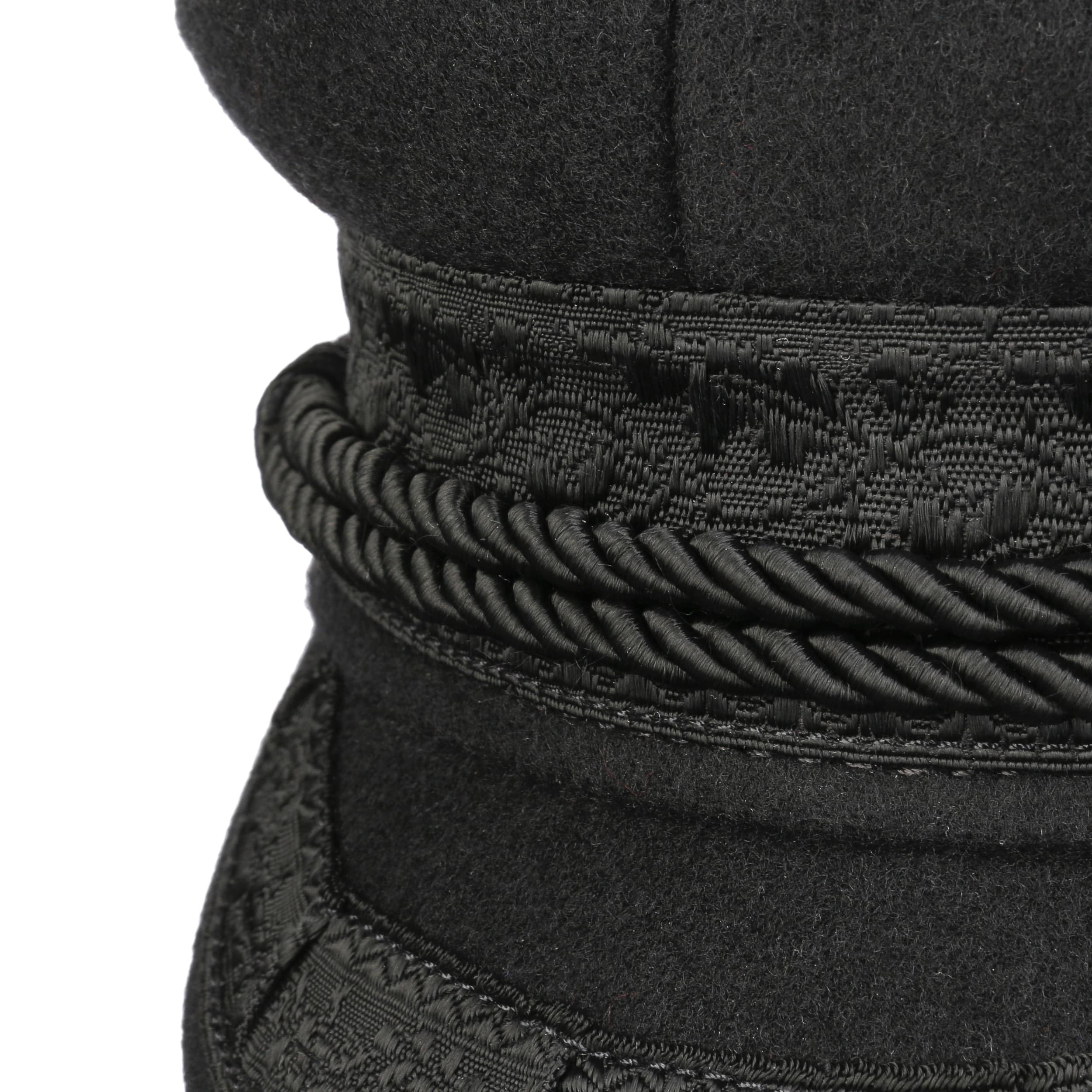 HAMMABURG Prinz Heinrich Kapitänsmütze mit Eichenlaubbordüren Made in Germany Unisex Alle Saisons