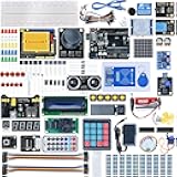 Most Complete Starter Kit for UNO R3 Project Electronics Starter Kit with Tutorial Compatible with IDE STEM Projects for Teens Adults Robotics & Engineering Kits Science | Coding | Programming Kit