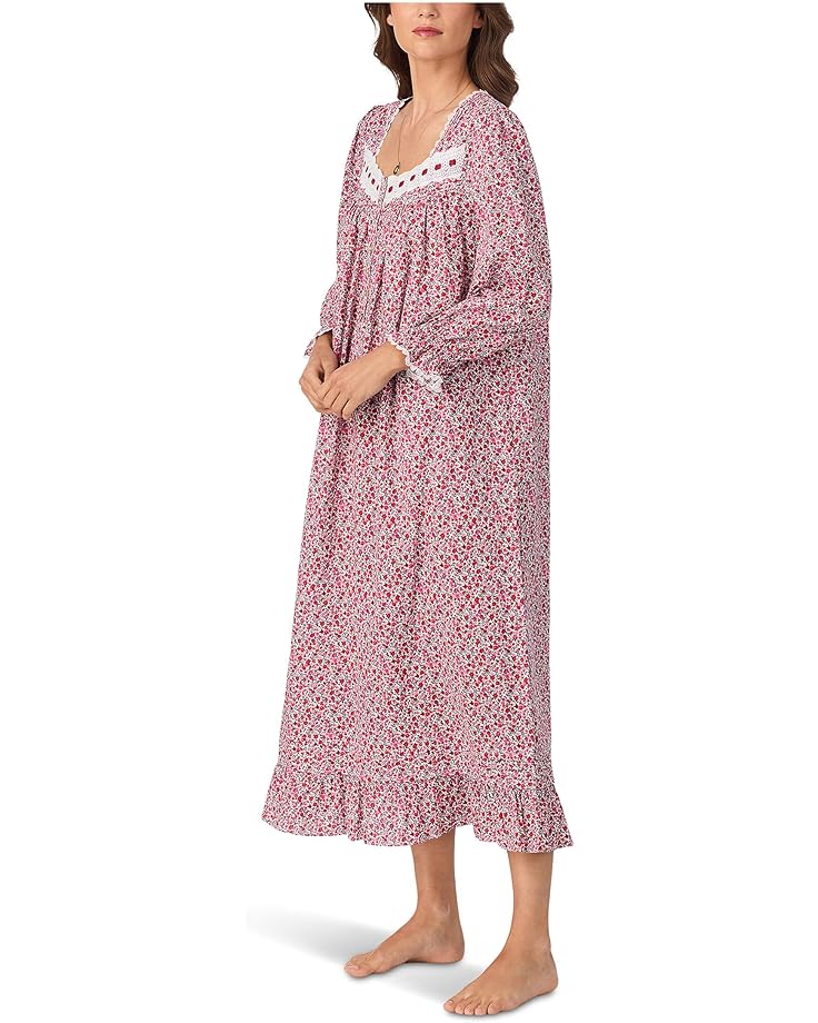 Eileen West Cotton Woven Lawn 50" Ballet Long Sleeve Nightgown - #2 of 4
