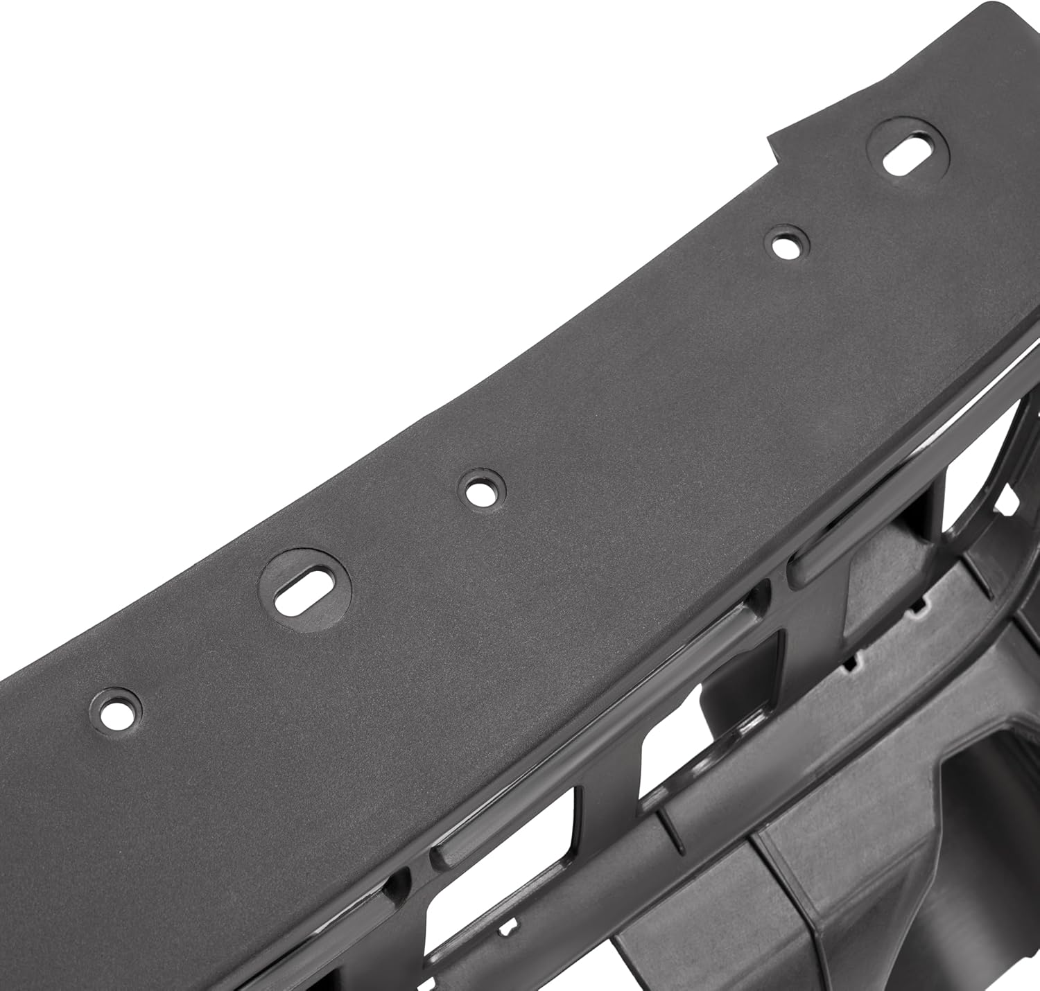 KUAFU Header Panel Compatible with 2013-2016 Ford Escape Replacement for CJ5Z8A284B FO1223121C Grille Mount Headlight Mounting Panel PP Plastic Black