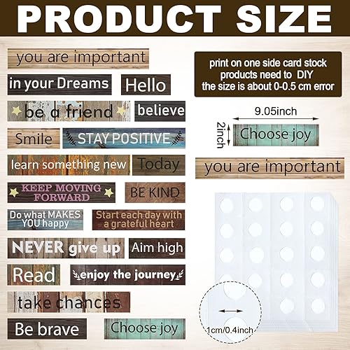 Vista 15 de Hotop 42 carteles inspiradores de mentalidad de crecimiento, carteles motivacionales para el aula, tablón de anuncios, decoración del hogar, aula