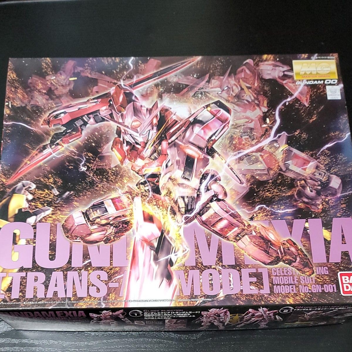 c*e様 箱無し！MGガンダムエクシア（トランザムモード）グロス