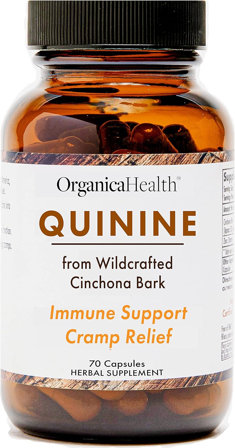 Organica Quinine Capsules, Cinchona Bark, Immune Support