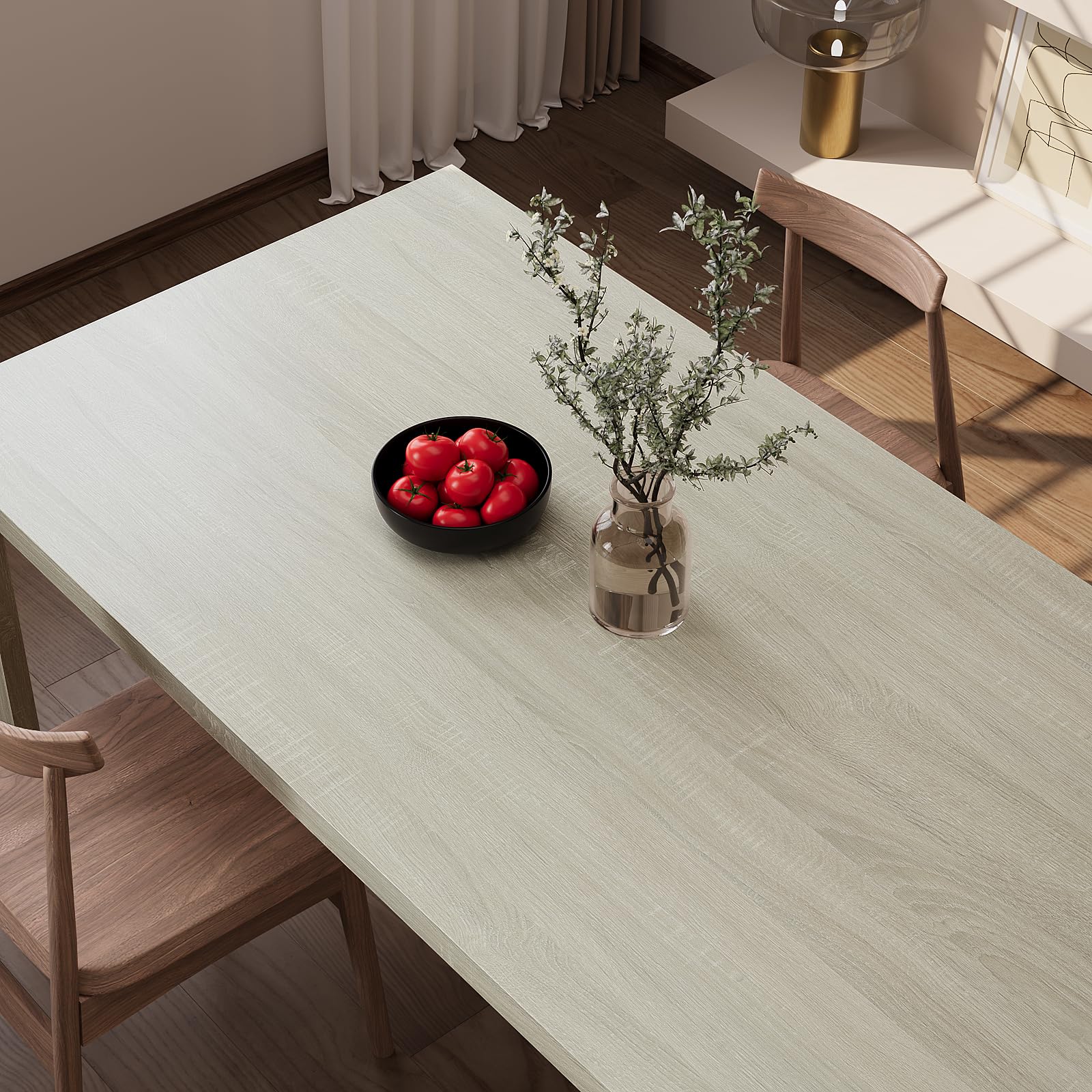 Hojas laminadas de madera VaryPaper autoadhesivas y extraíbles para decoración