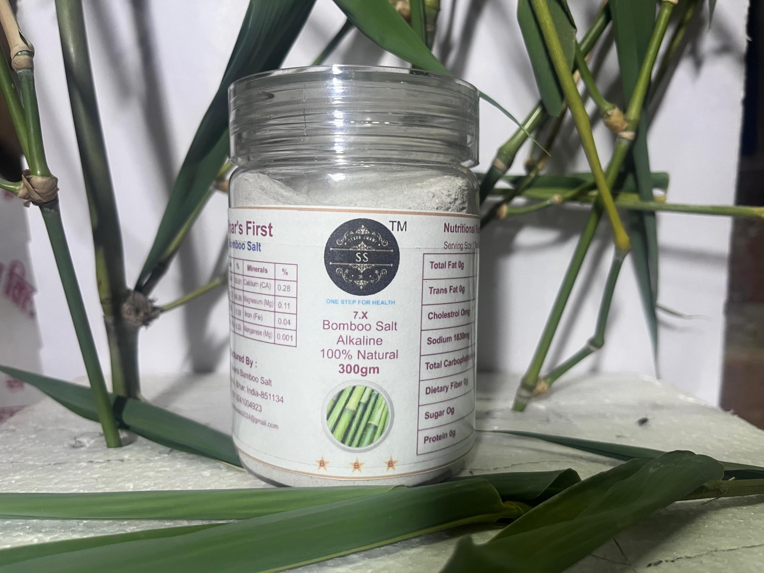 Sevak Swami Natural Bamboo Salt, 300g, 7X-image-41