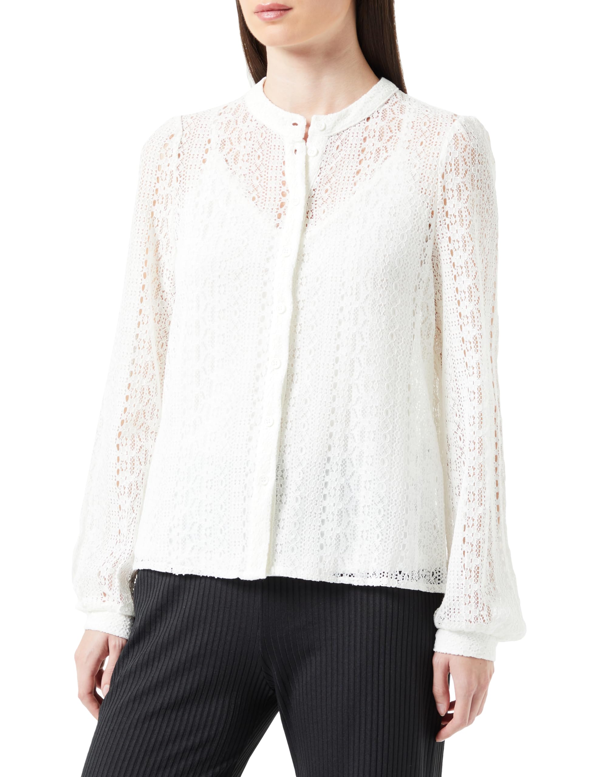 Bestseller A/S Pcjia LS Lace Shirt · 17141916
