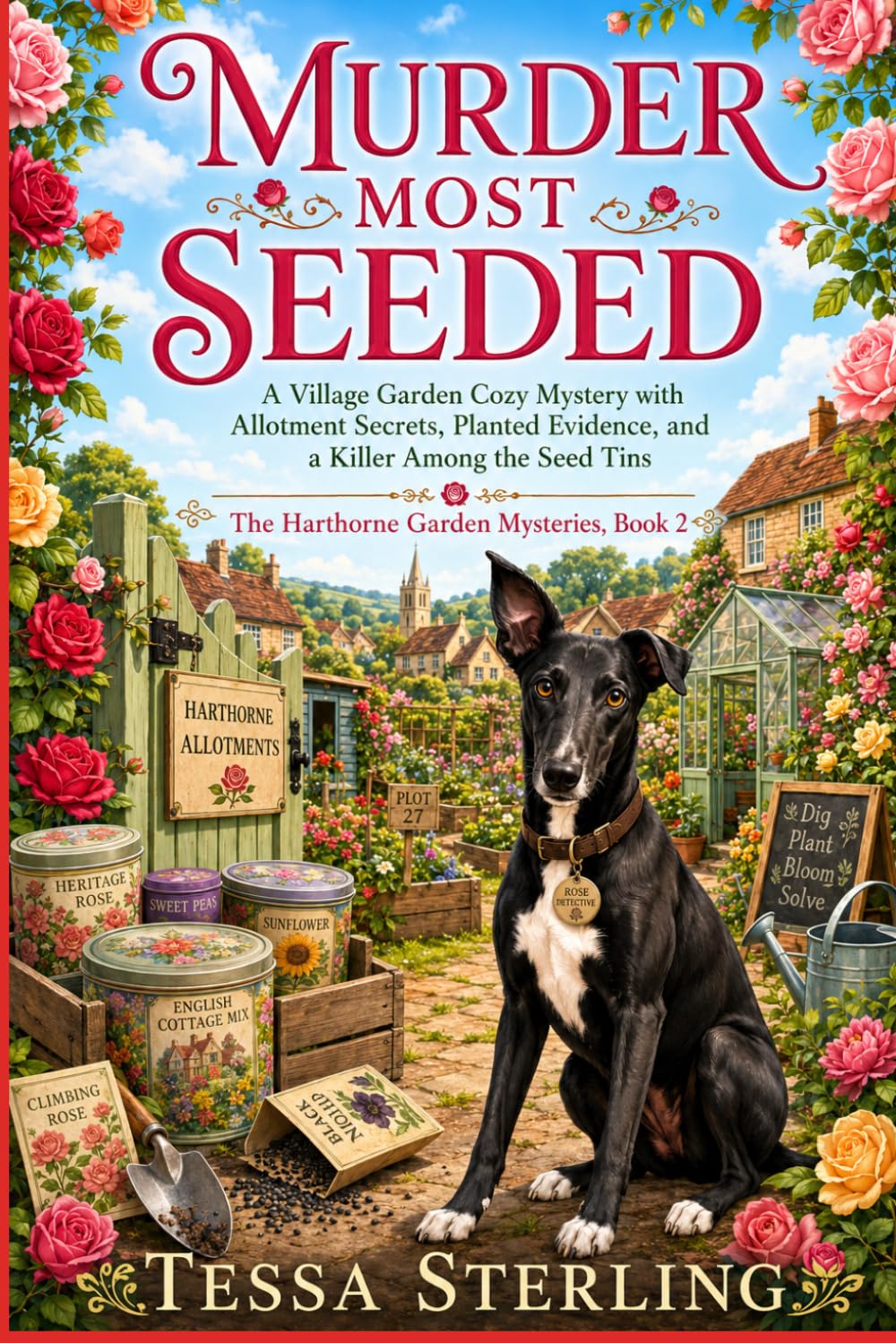 Murder Most Seeded: A Village Garden Cozy Mystery with Allotment Secrets, Planted Evidence, and a Killer Among the Seed Tins (The Harthorne Garden Mysteries)