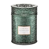 Kōya Hinoki & Cypress Scented Candle – Pine, Leather & Hinoki | 19 oz Festive Christmas Candle | Wooden Wick | Clean Burn & Vibrant Scent | Fun Gift for Hosts & Fall Tablescapes