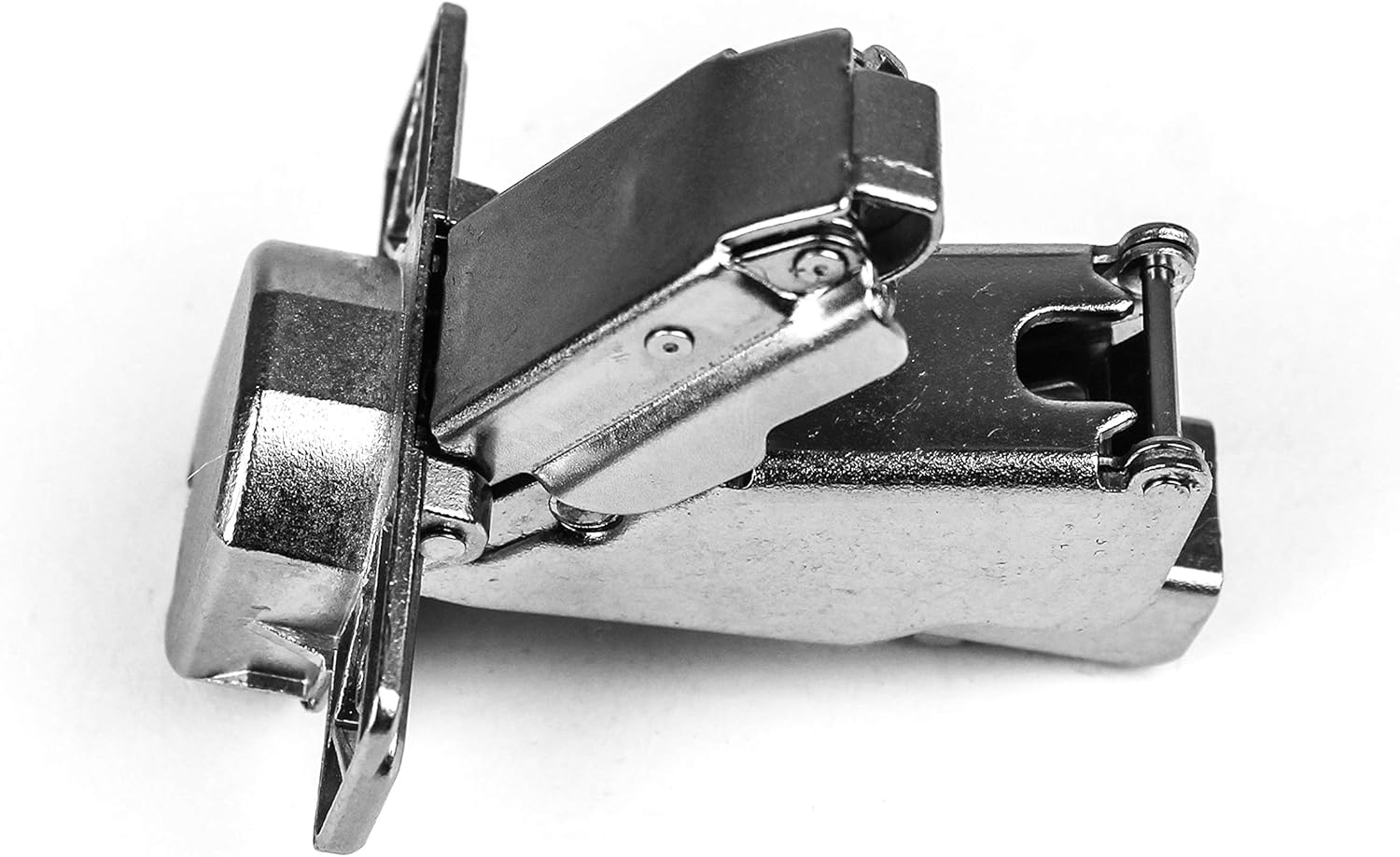 Berta (20 Pieces) 165 Degree Full Overlay,Soft Closing, 3-Cam 6-Way Adjustment, Concealed Frameless Lazy Susan Corner Kitchen Cabinet/Bi Folding Cabinet Door Hinges with Screws