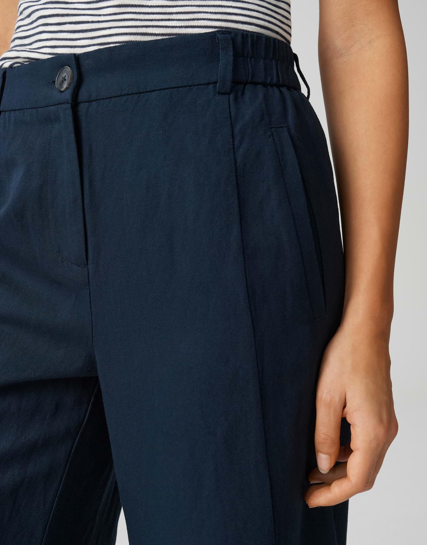 OPUS Damen Culotte | Maiga Flow Culotte aus nachhaltigem ECOVERO™ Viskose Leinen Mix