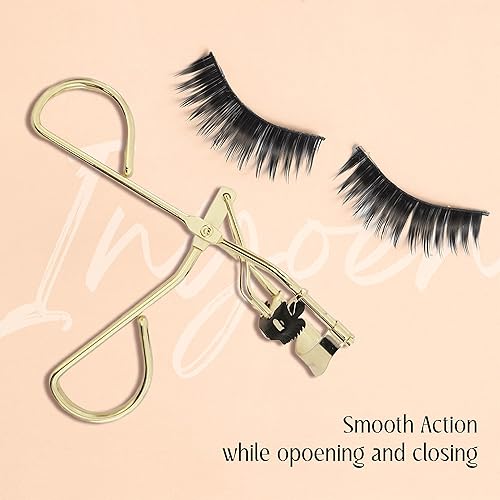 Miniatura 6 de Rizador de pestañas profesional de acero inoxidable | Rizador de pestañas de alineación de precisión para pestañas impecables | Rizador de pestañas