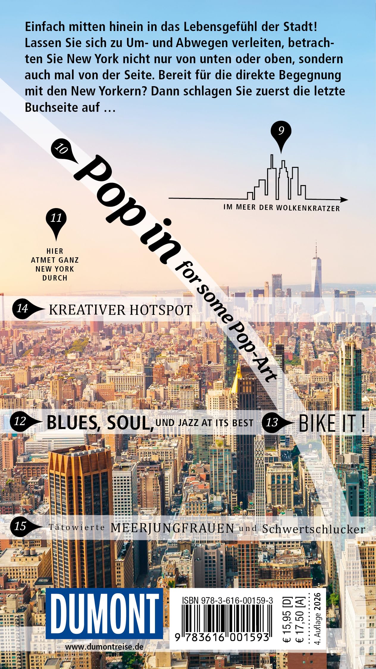 DUMONT direkt Reiseführer New York: Mit großem Cityplan