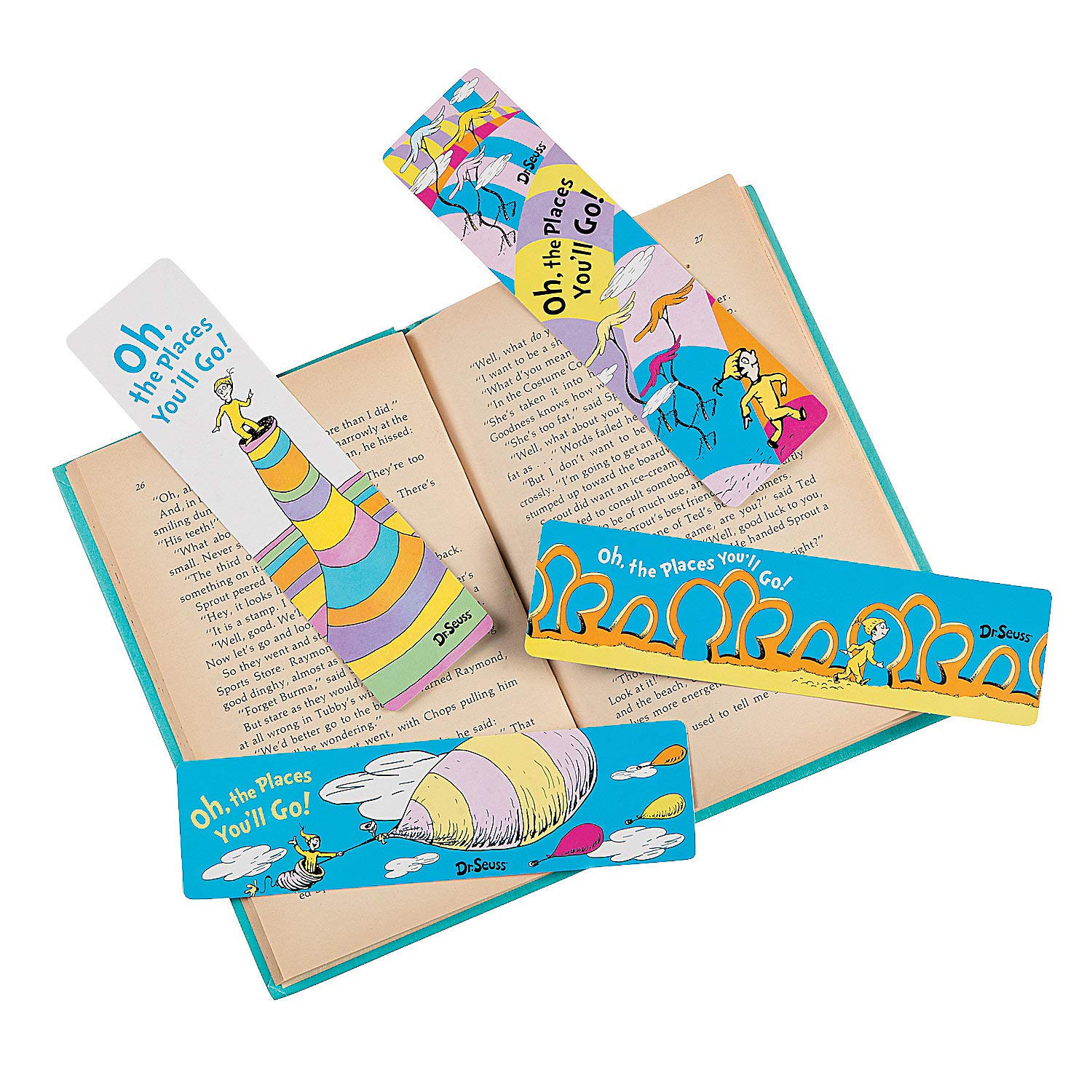 Fun ExpressOh The Places You'll Go Bookmarks - Stationery - Bookmarks - Bookmarks - 50 Pieces