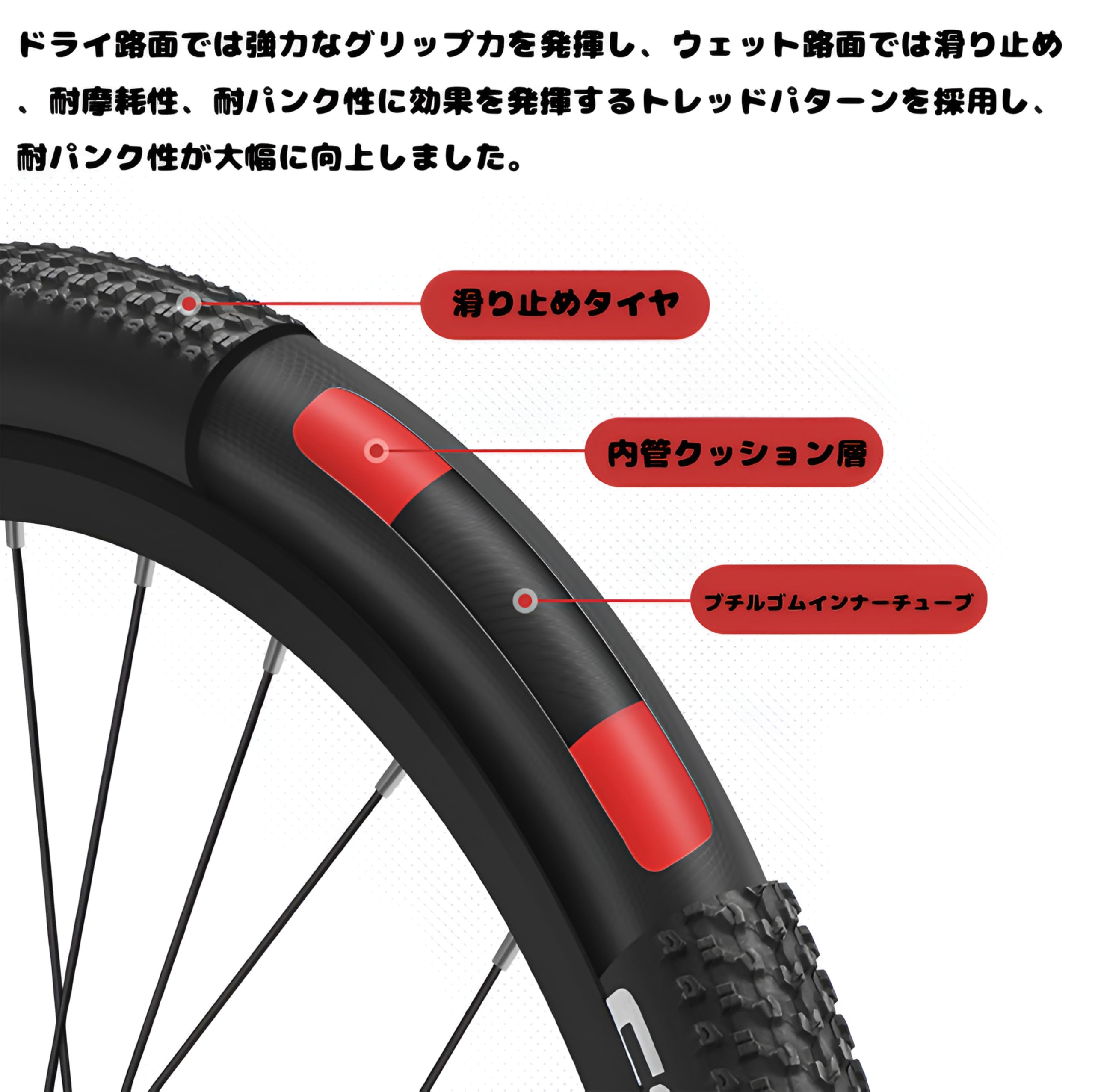 Amazon | マウンテンバイク 自転車 MTB オフロード マウンテンバイク