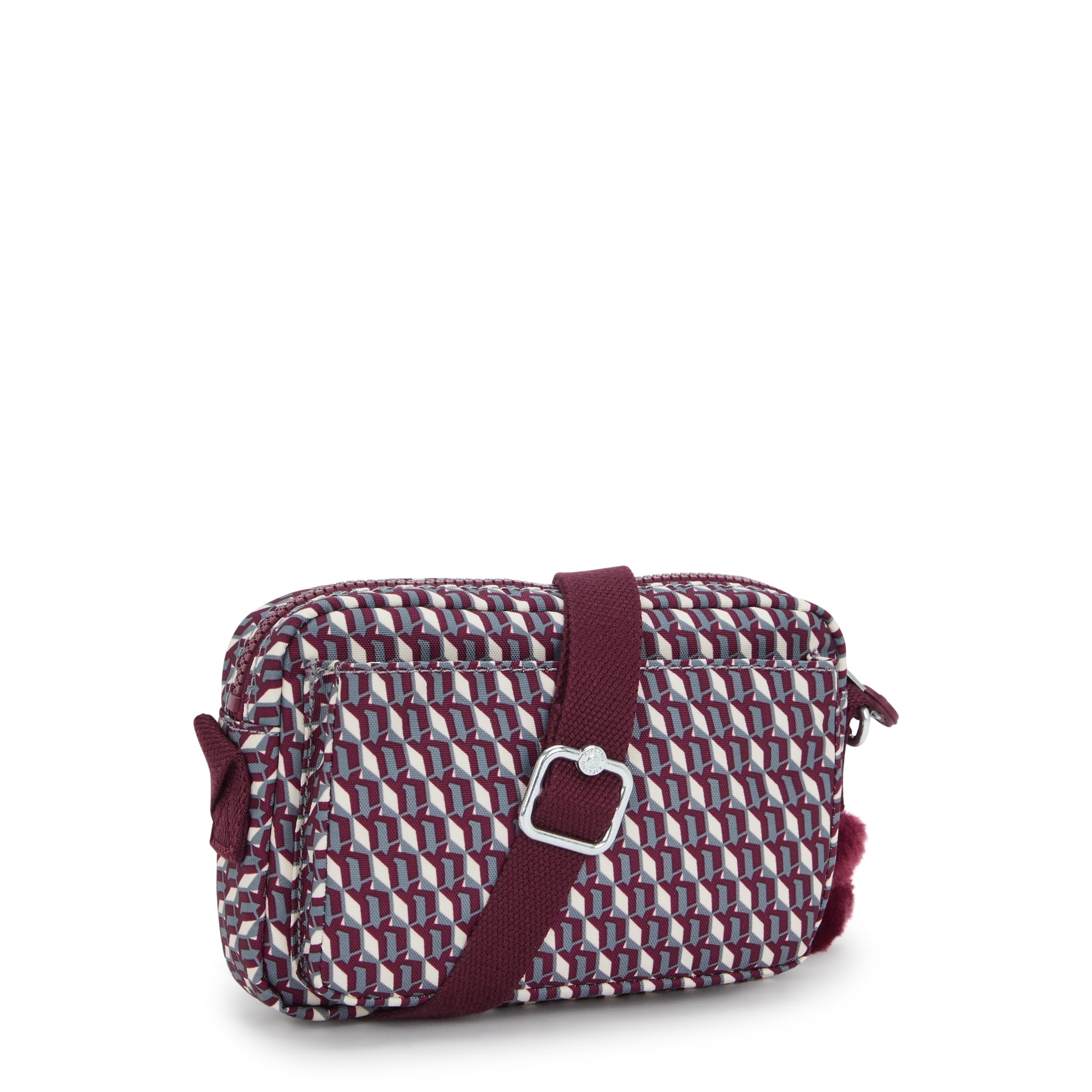 Kipling ABANU Bandolera pequeña, 3DK Wine (Rojo)