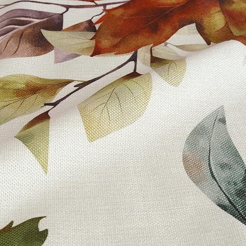 Miniatura 4 de Bonhause Juego de 4 fundas de almohada decorativas de hojas de arce de 18 x 18 pulgadas, fundas de almohada decorativas de hojas de otoño, almohadas