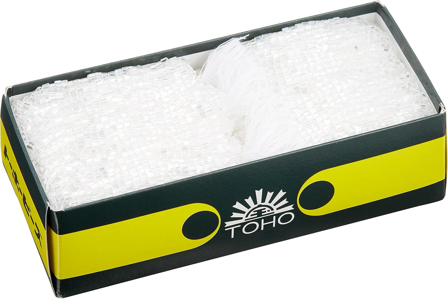 TOHO Triangle Beads, Large, 6 Bundles, Thread Threading Beads, Outer Diameter Approx. 0.1 inch (3 mm), No. 49, 192.8 ft (60 m)