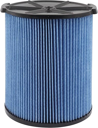 Filtro de repuesto para aspiradora CRAFTSMAN CMXZVBE38751 de polvo fino hĂşmedo y seco, se adapta a aspiradoras de tienda de 5 a 20 galones, 1 Filtro de repuesto para aspiradora CRAFTSMAN CMXZVBE38751 de polvo fino hĂşmedo y seco, se adapta a aspiradoras de tienda de 5 a 20 galones, 1