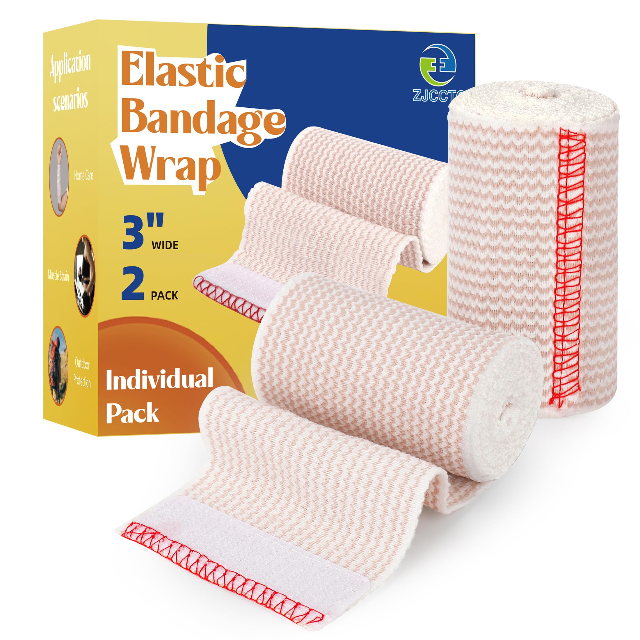 6" Elastic Bandage Wrap Compression Bandage for Waist Leg, 2 Pack — Amazon image 29