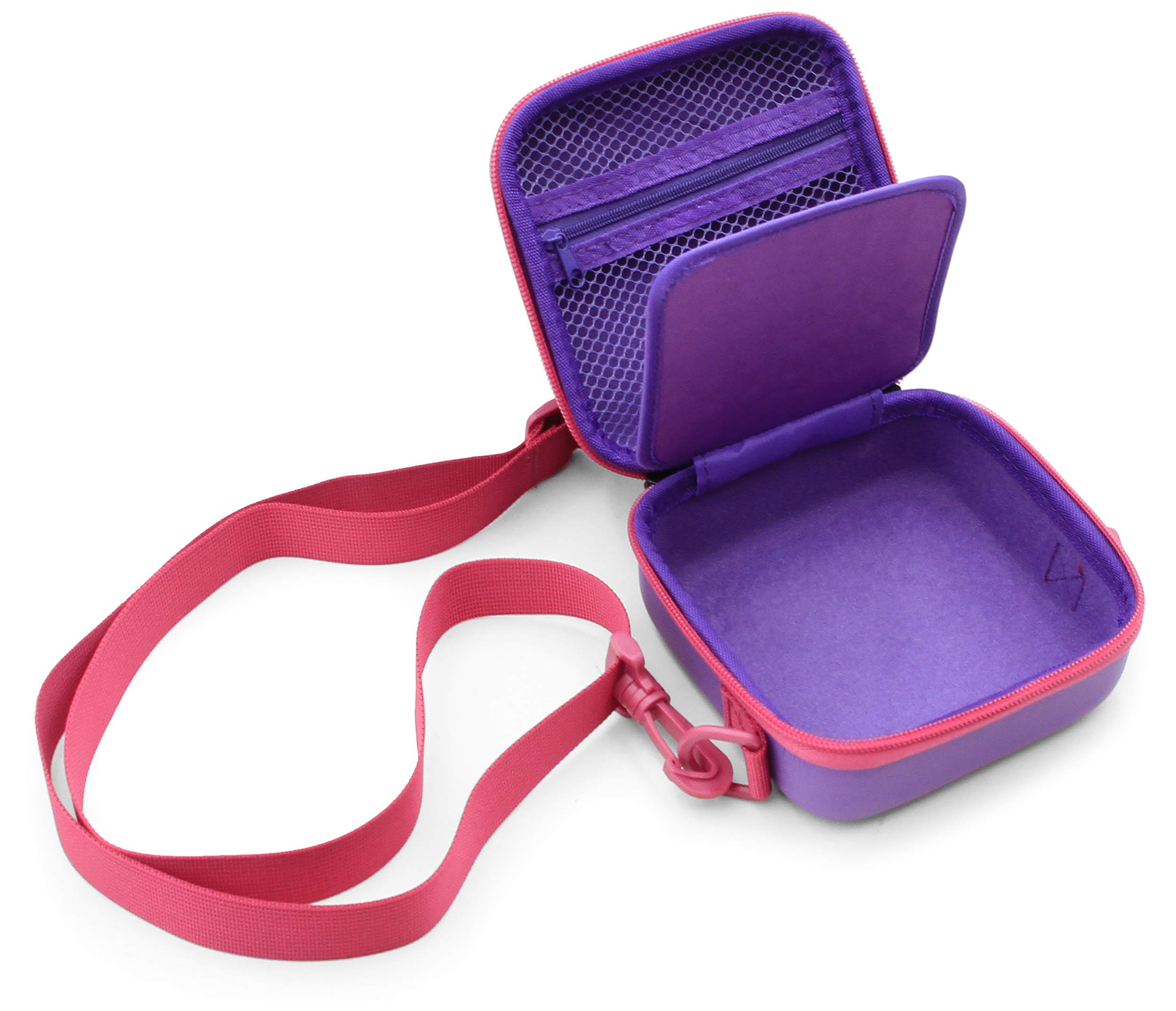 CASEMATIX Carry Case Compatible with Yoto Mini 2024 Edition Bluetooth Music Player and Yoto Mini Cards - Includes Case Only - Main Compartment Measures 4.5