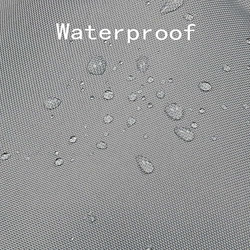 Miniatura 2 de Cojín de banco para muebles de exterior, almohadillas de asiento de patio con funda extraíble, impermeable, antideslizante, 59 x 14 pulgadas,