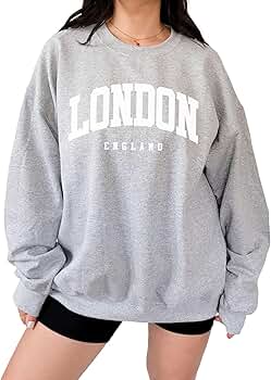 R-RONDON スエット Amazon.com: London Sweatshirt, London Crewneck, England