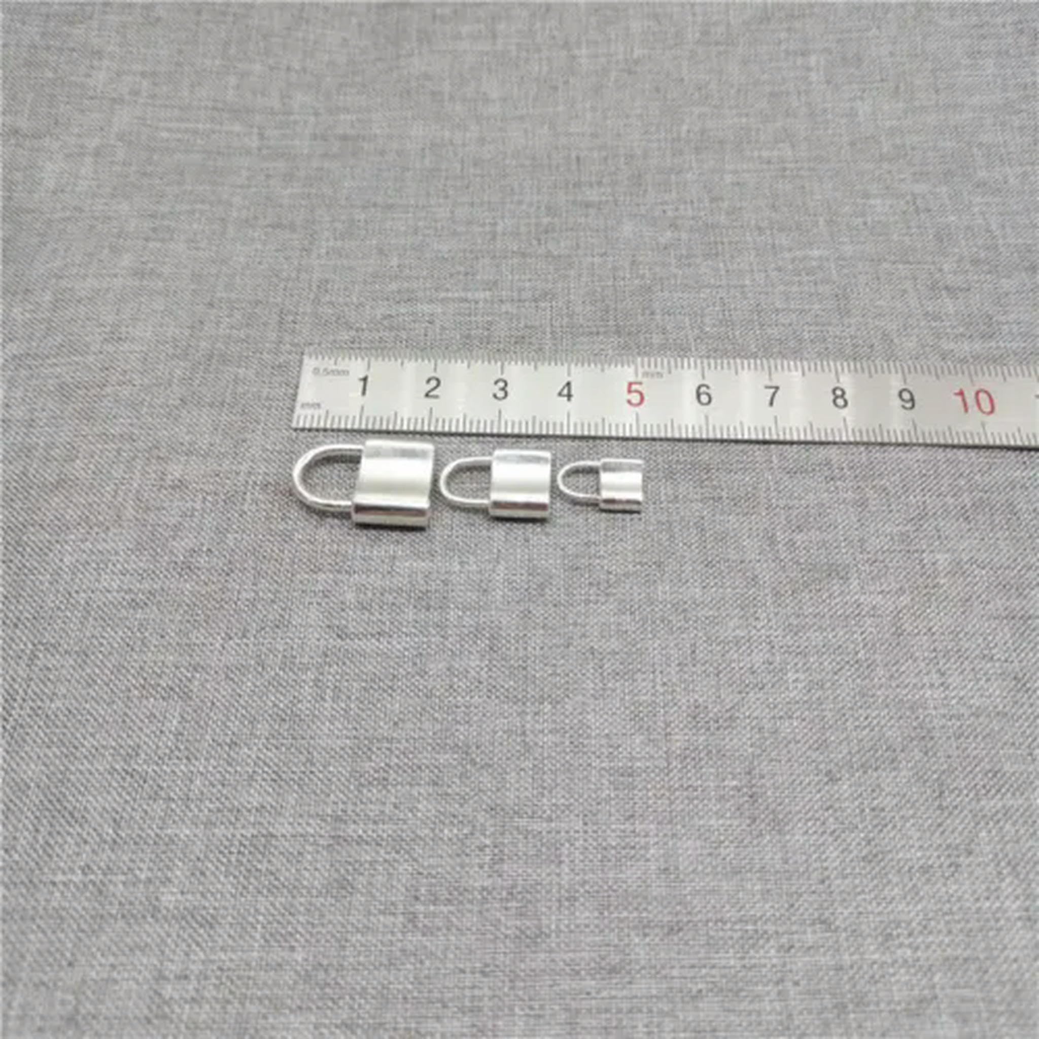 Ciondolo con Lucchetto in Argento 925 apribile - Medio (1 Pezzo)